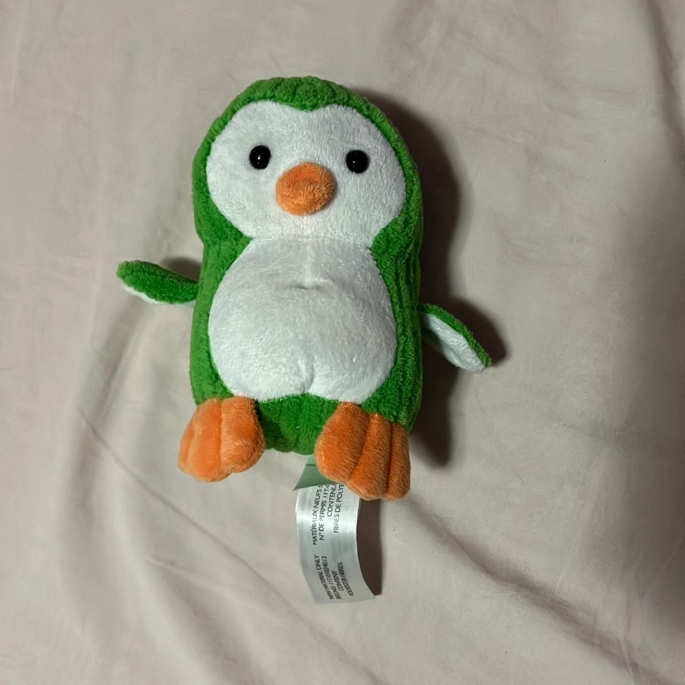 Green Penguin Stuffed Animal